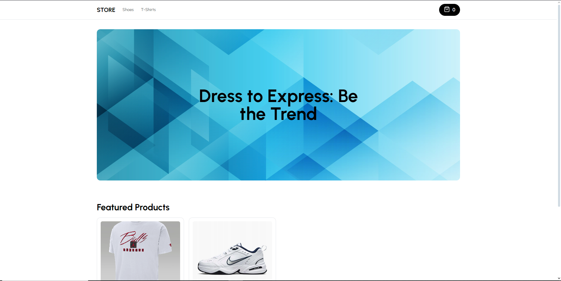 Store Client project screenshot